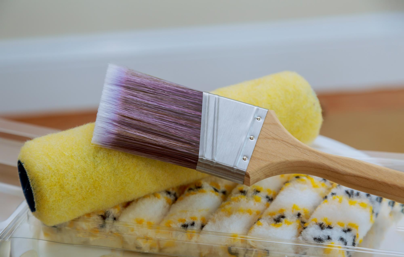Peinture soignée des espaces de vie
